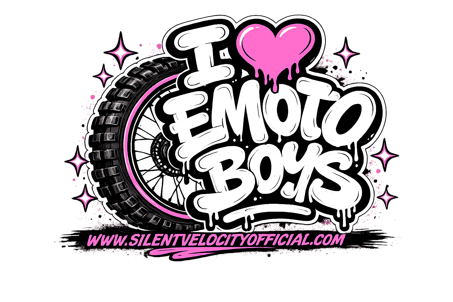 SILENT VELOCITY BUILD YOUR OWN 3-PACK STICKERS