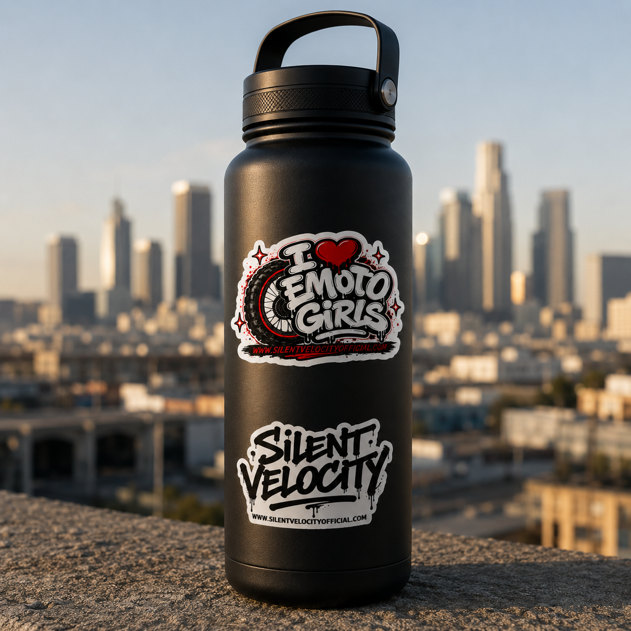 SILENT VELOCITY SINGLE STICKER