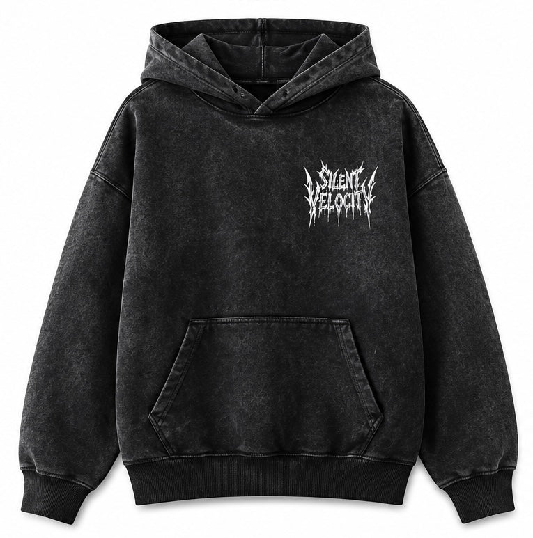 Phantom Acid Wash Hoodie