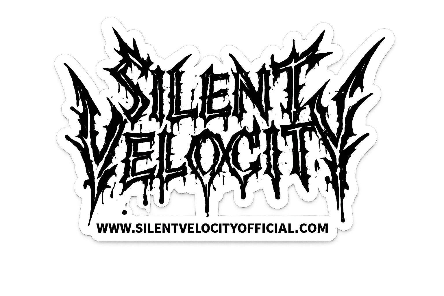 SILENT VELOCITY SINGLE STICKER