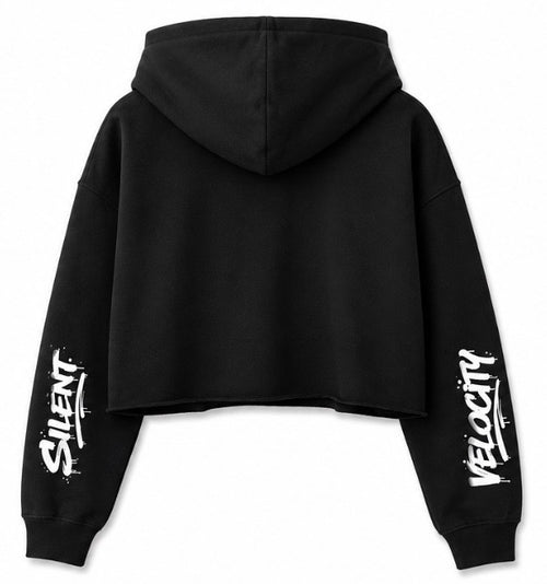 I Love Emoto Boys Cropped Hoodie